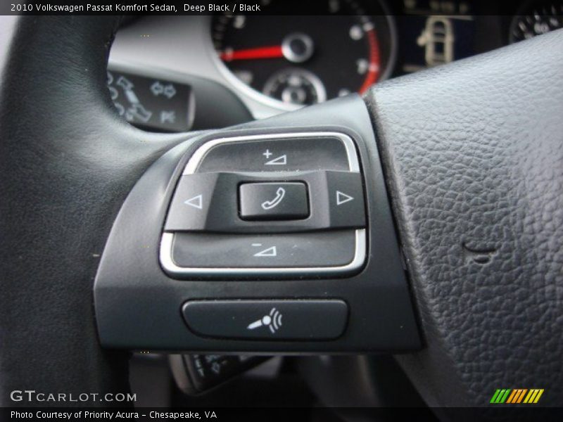 Deep Black / Black 2010 Volkswagen Passat Komfort Sedan