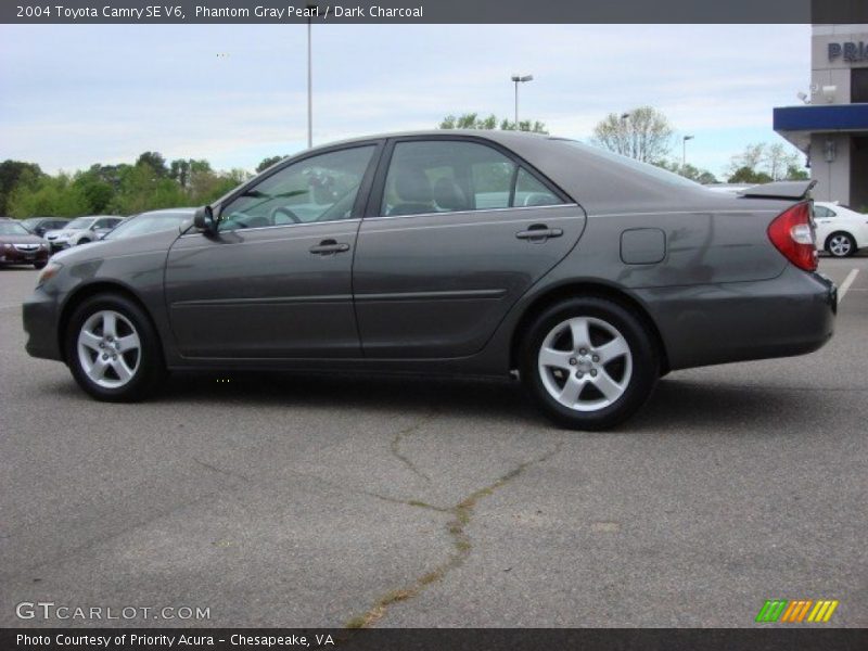 Phantom Gray Pearl / Dark Charcoal 2004 Toyota Camry SE V6