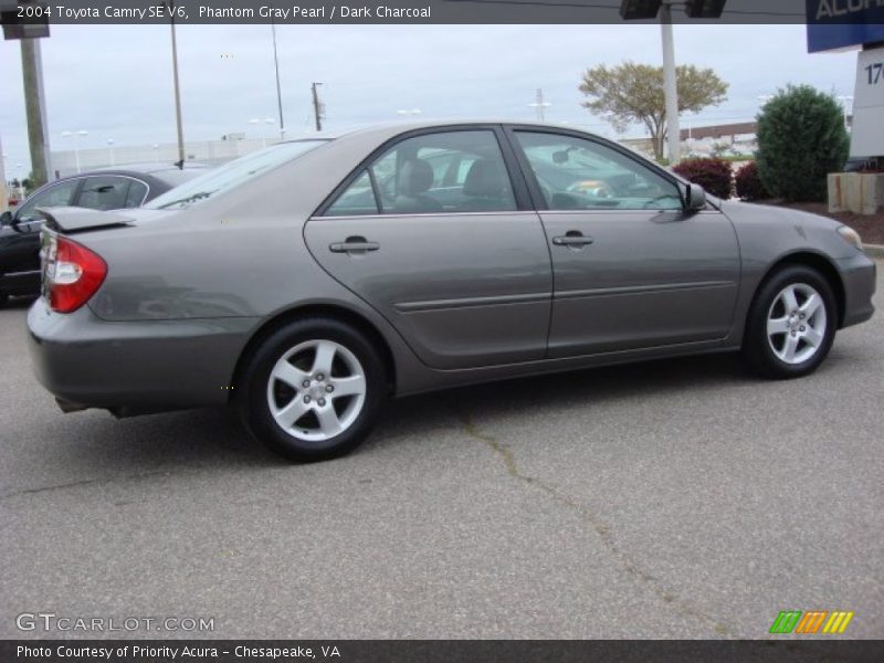 Phantom Gray Pearl / Dark Charcoal 2004 Toyota Camry SE V6