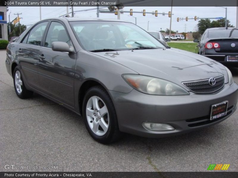 Phantom Gray Pearl / Dark Charcoal 2004 Toyota Camry SE V6
