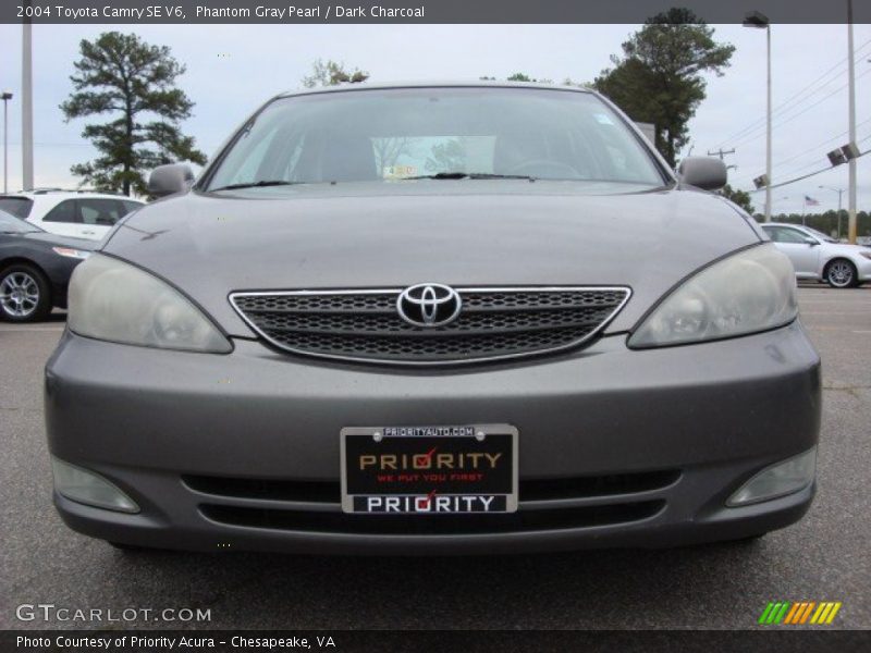 Phantom Gray Pearl / Dark Charcoal 2004 Toyota Camry SE V6