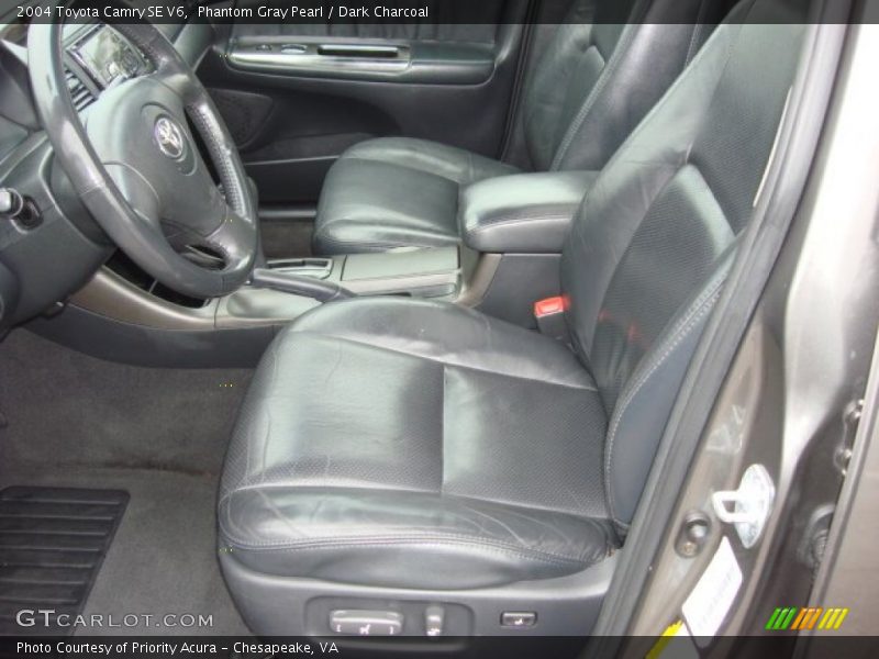 Phantom Gray Pearl / Dark Charcoal 2004 Toyota Camry SE V6