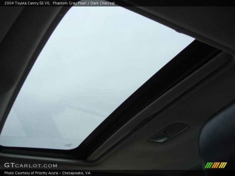 Phantom Gray Pearl / Dark Charcoal 2004 Toyota Camry SE V6