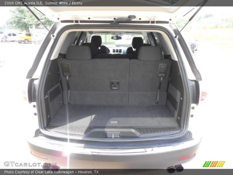 Summit White / Ebony 2009 GMC Acadia SLE