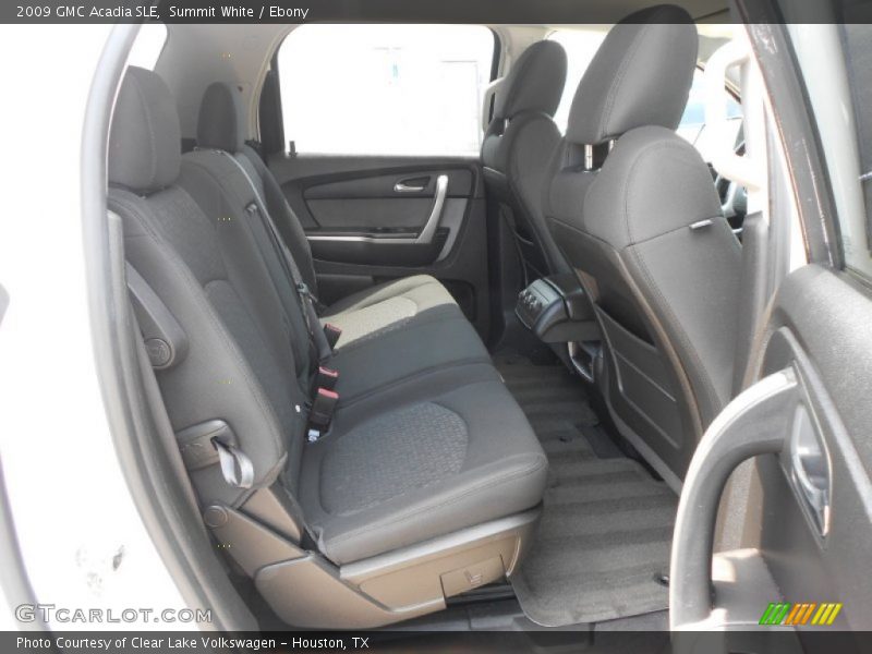 Summit White / Ebony 2009 GMC Acadia SLE