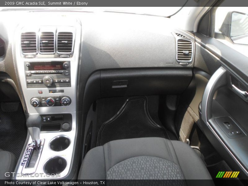 Summit White / Ebony 2009 GMC Acadia SLE