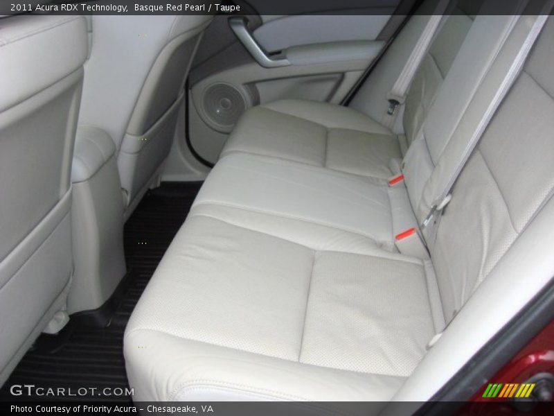 Basque Red Pearl / Taupe 2011 Acura RDX Technology