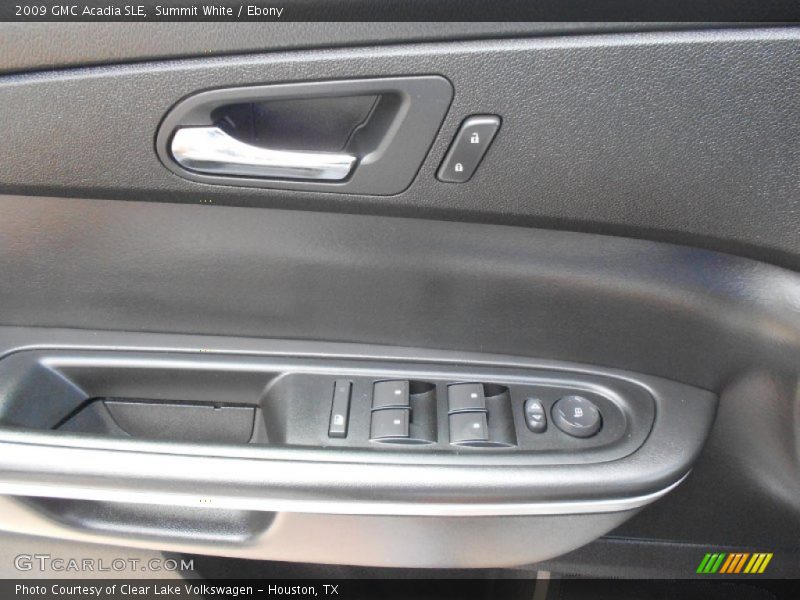 Summit White / Ebony 2009 GMC Acadia SLE