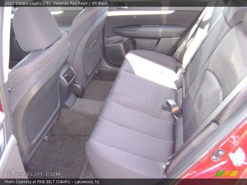 Venetian Red Pearl / Off Black 2012 Subaru Legacy 2.5i
