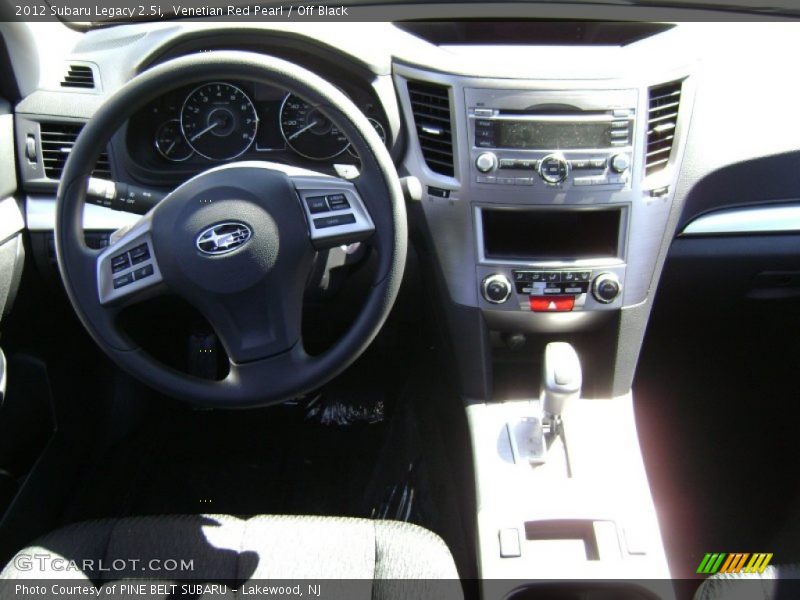 Venetian Red Pearl / Off Black 2012 Subaru Legacy 2.5i