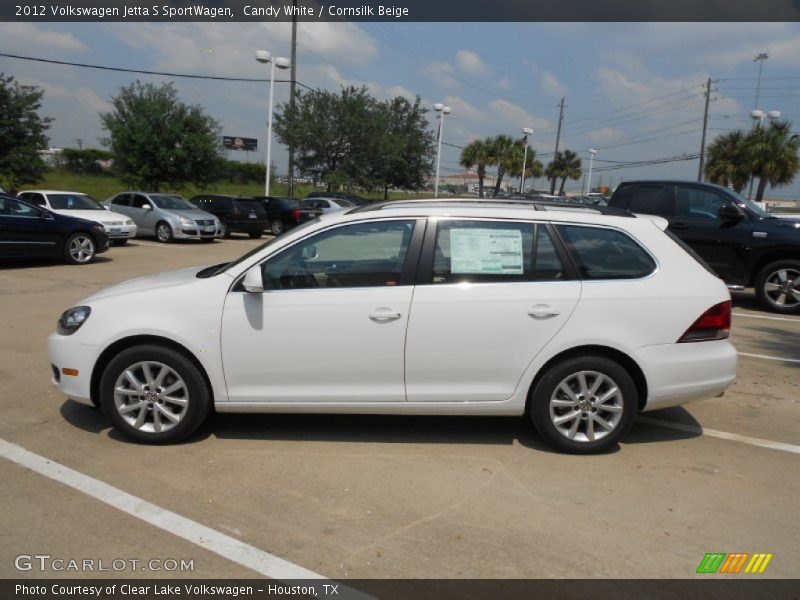  2012 Jetta S SportWagen Candy White