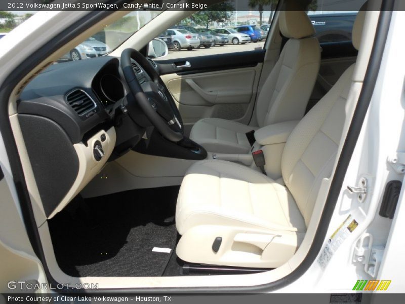  2012 Jetta S SportWagen Cornsilk Beige Interior