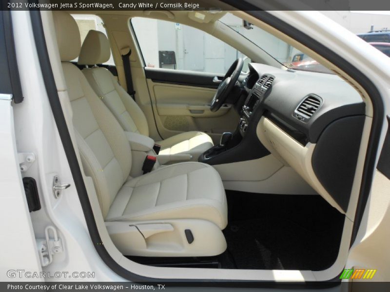  2012 Jetta S SportWagen Cornsilk Beige Interior