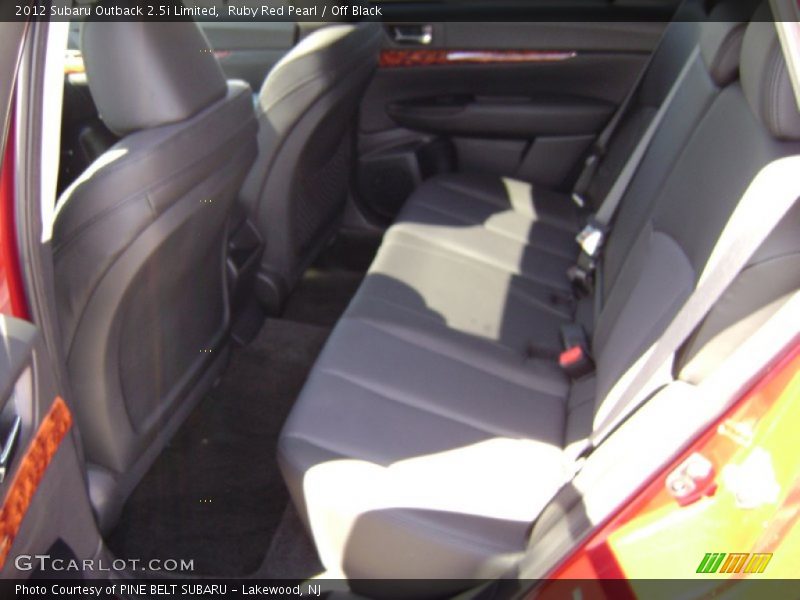 Ruby Red Pearl / Off Black 2012 Subaru Outback 2.5i Limited