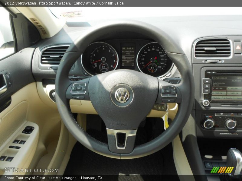  2012 Jetta S SportWagen Steering Wheel