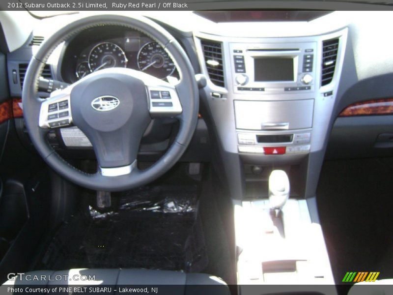 Ruby Red Pearl / Off Black 2012 Subaru Outback 2.5i Limited