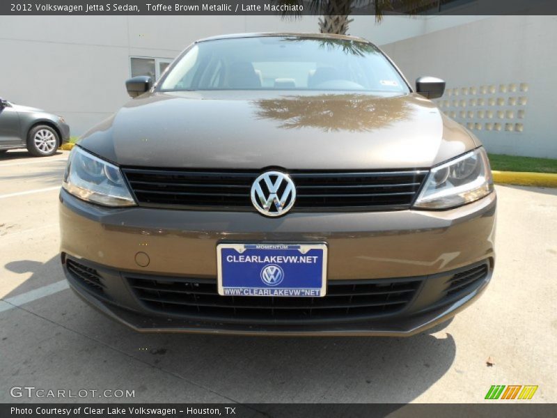 Toffee Brown Metallic / Latte Macchiato 2012 Volkswagen Jetta S Sedan