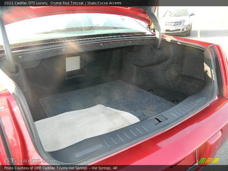 Crystal Red Tintcoat / Shale/Cocoa Accents 2011 Cadillac DTS Luxury