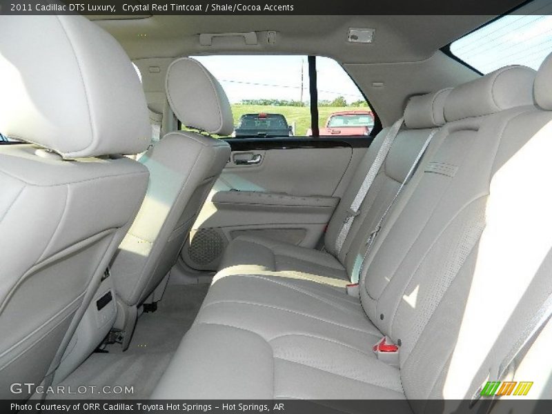 Crystal Red Tintcoat / Shale/Cocoa Accents 2011 Cadillac DTS Luxury