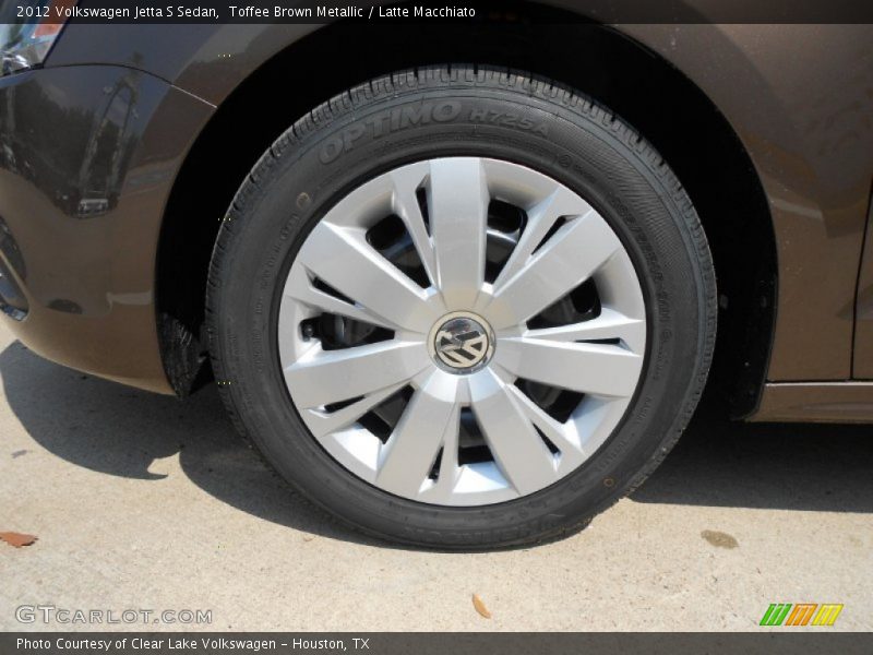 Toffee Brown Metallic / Latte Macchiato 2012 Volkswagen Jetta S Sedan