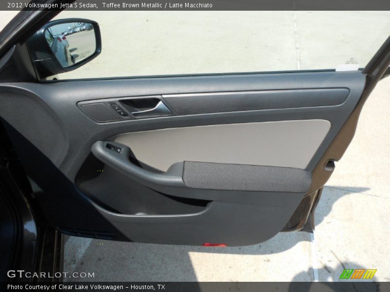 Toffee Brown Metallic / Latte Macchiato 2012 Volkswagen Jetta S Sedan