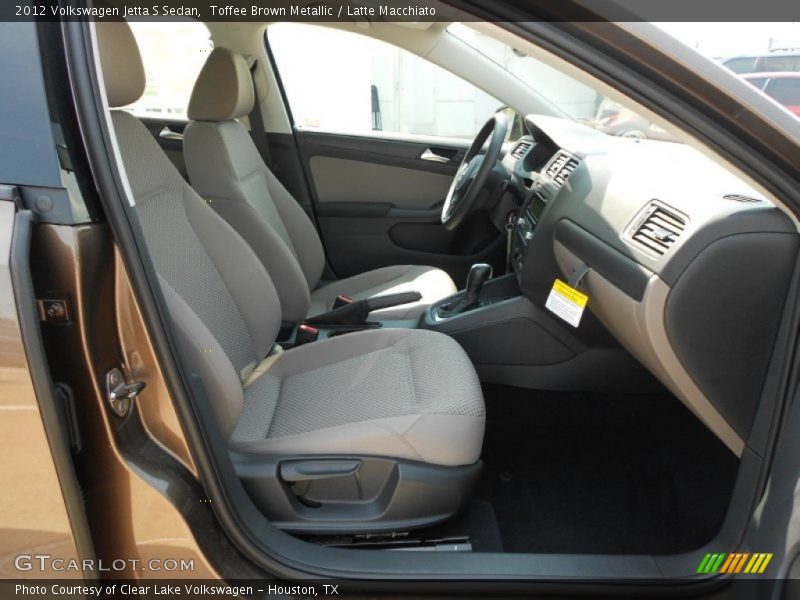 Toffee Brown Metallic / Latte Macchiato 2012 Volkswagen Jetta S Sedan