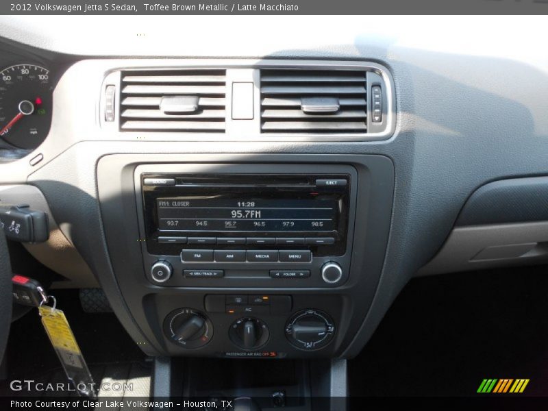 Toffee Brown Metallic / Latte Macchiato 2012 Volkswagen Jetta S Sedan