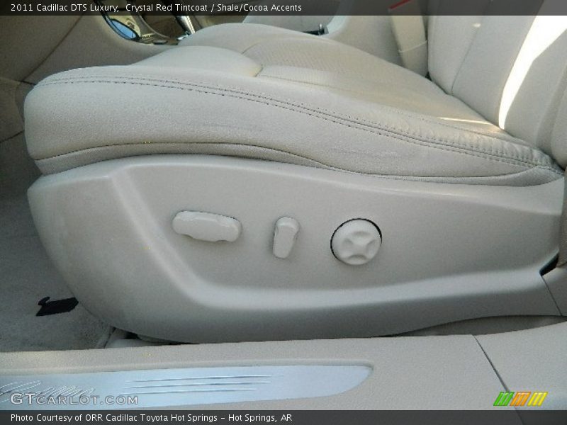 Crystal Red Tintcoat / Shale/Cocoa Accents 2011 Cadillac DTS Luxury