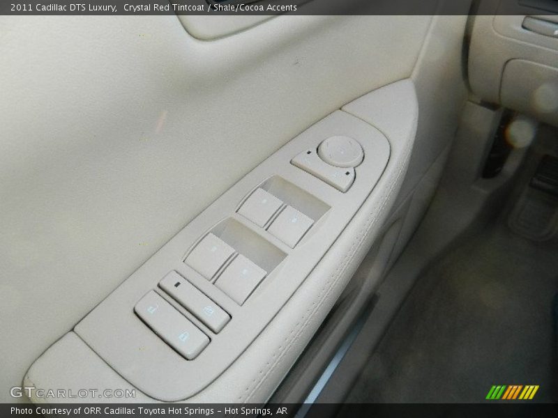 Crystal Red Tintcoat / Shale/Cocoa Accents 2011 Cadillac DTS Luxury