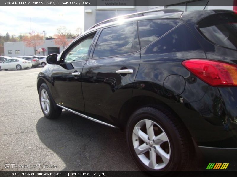 Super Black / Black 2009 Nissan Murano SL AWD