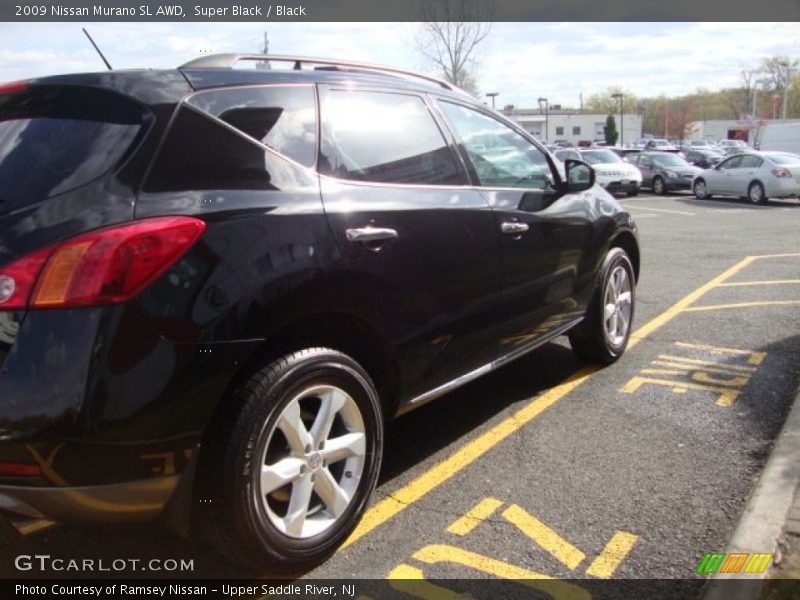 Super Black / Black 2009 Nissan Murano SL AWD