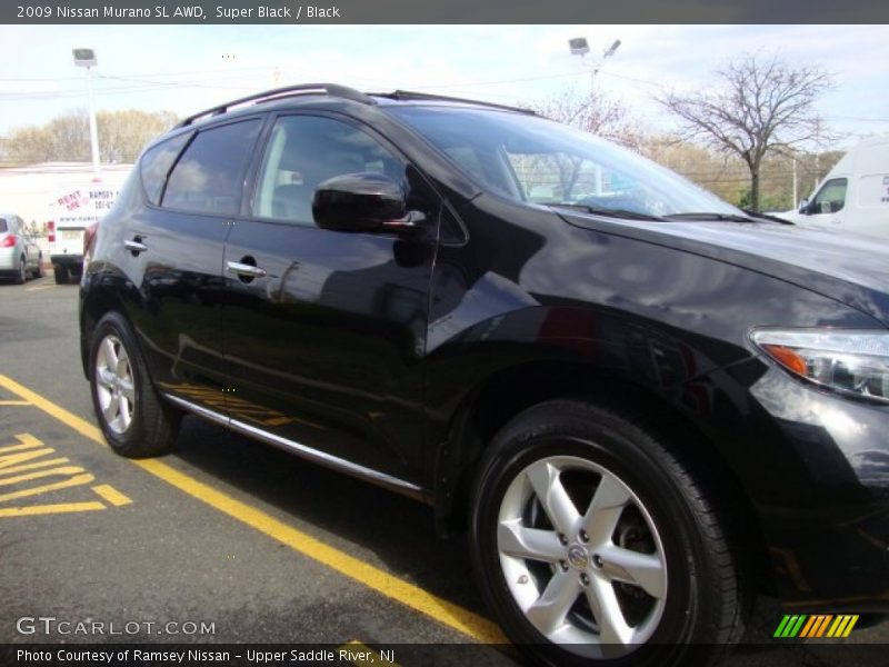 Super Black / Black 2009 Nissan Murano SL AWD
