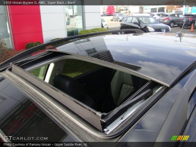 Super Black / Black 2009 Nissan Murano SL AWD