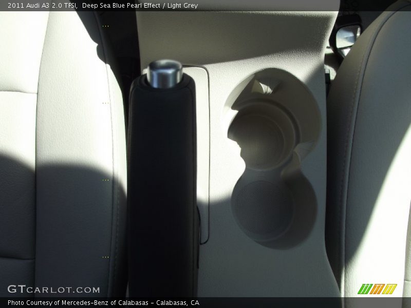 Deep Sea Blue Pearl Effect / Light Grey 2011 Audi A3 2.0 TFSI