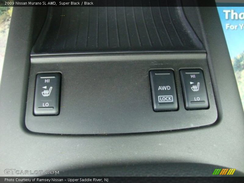 Super Black / Black 2009 Nissan Murano SL AWD