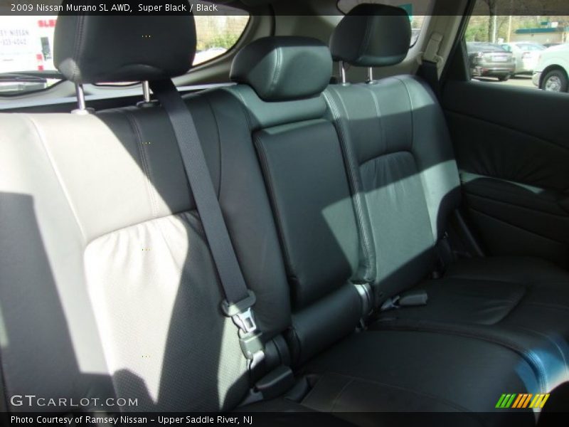 Super Black / Black 2009 Nissan Murano SL AWD