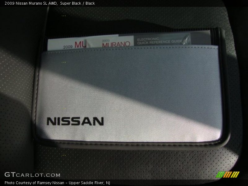Super Black / Black 2009 Nissan Murano SL AWD