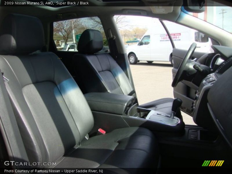 Super Black / Black 2009 Nissan Murano SL AWD