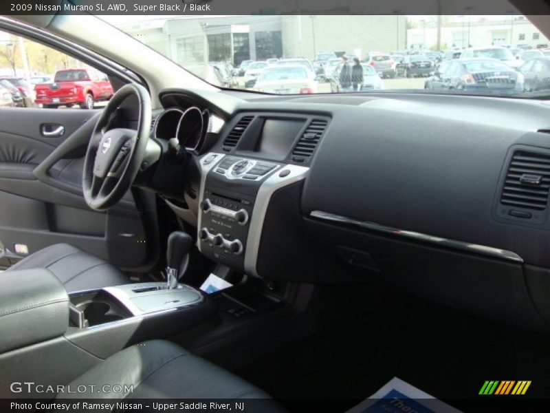 Super Black / Black 2009 Nissan Murano SL AWD