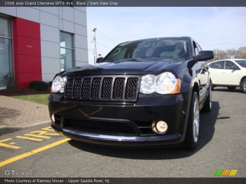 Black / Dark Slate Gray 2008 Jeep Grand Cherokee SRT8 4x4