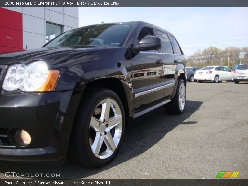 Black / Dark Slate Gray 2008 Jeep Grand Cherokee SRT8 4x4