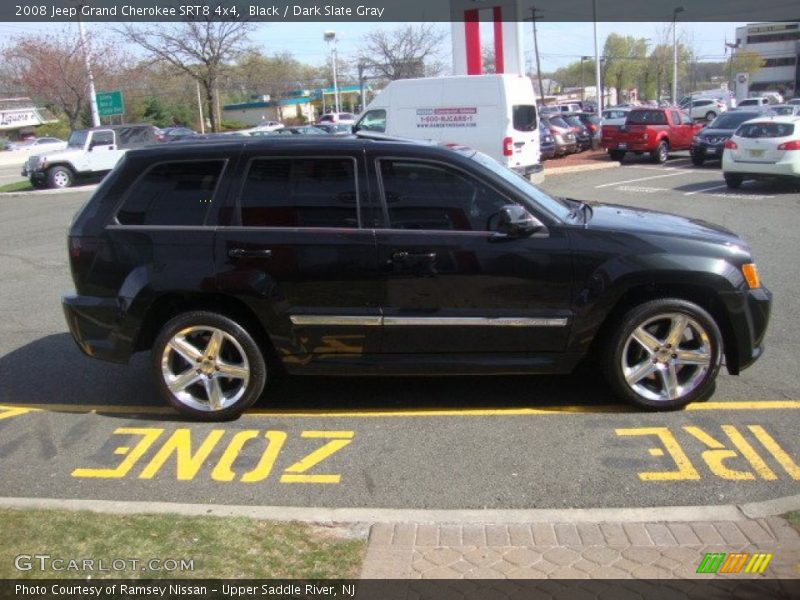 Black / Dark Slate Gray 2008 Jeep Grand Cherokee SRT8 4x4