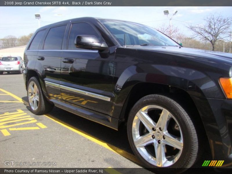 Black / Dark Slate Gray 2008 Jeep Grand Cherokee SRT8 4x4