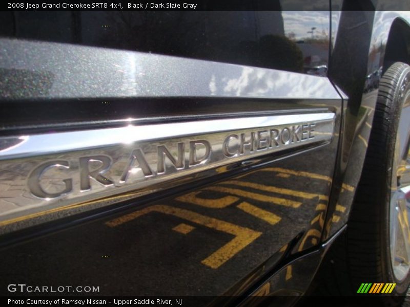 Black / Dark Slate Gray 2008 Jeep Grand Cherokee SRT8 4x4
