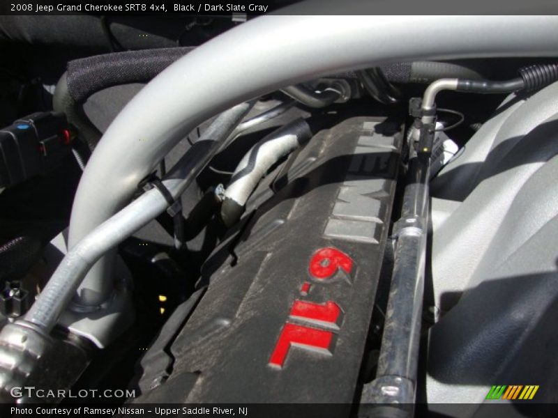 Black / Dark Slate Gray 2008 Jeep Grand Cherokee SRT8 4x4
