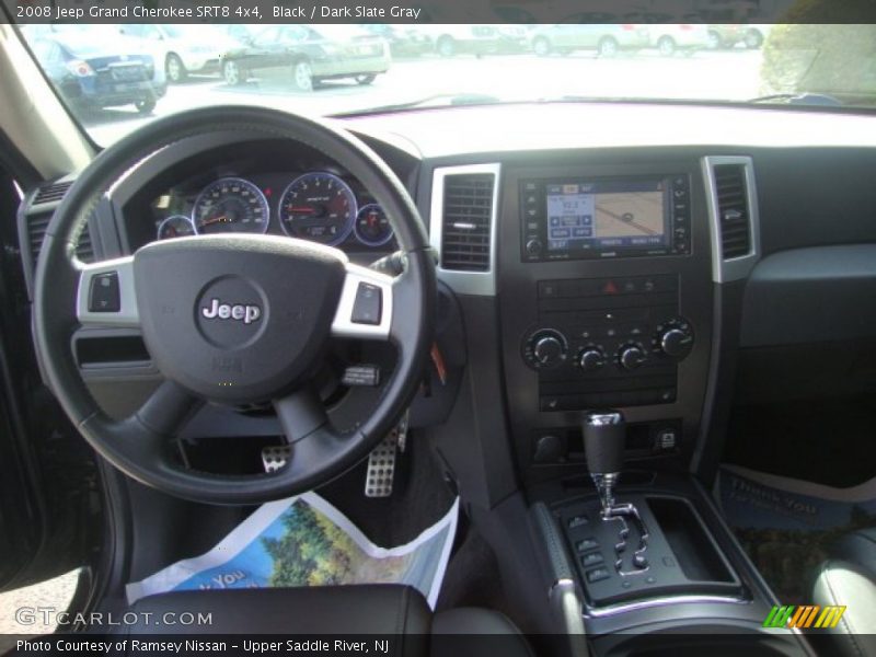 Black / Dark Slate Gray 2008 Jeep Grand Cherokee SRT8 4x4