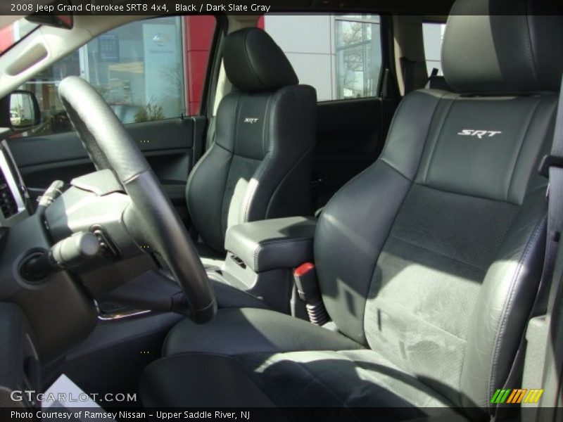 Black / Dark Slate Gray 2008 Jeep Grand Cherokee SRT8 4x4