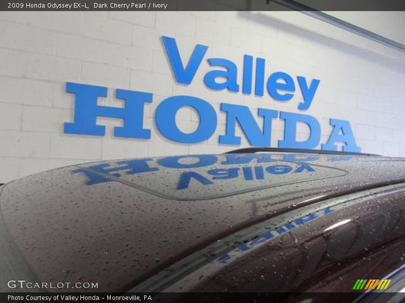 Dark Cherry Pearl / Ivory 2009 Honda Odyssey EX-L