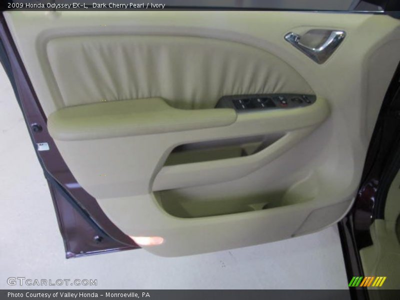 Dark Cherry Pearl / Ivory 2009 Honda Odyssey EX-L