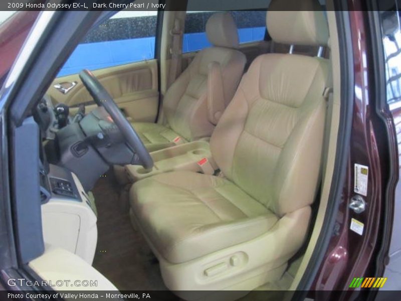 Dark Cherry Pearl / Ivory 2009 Honda Odyssey EX-L
